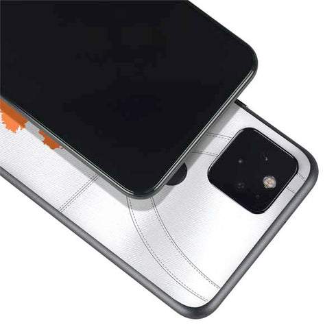 Clemson University White Jersey Google Pixel 5 Skin